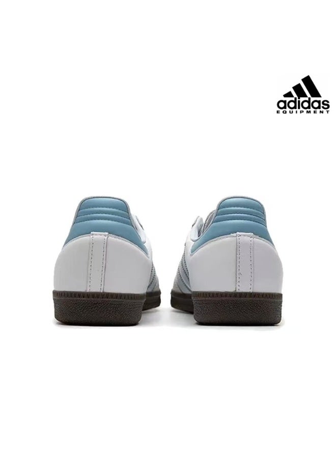 Adidas Samba OG Outdoor Cycling Sneakers White/Blue - Image 5