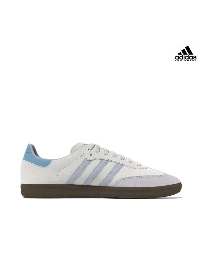 Adidas Samba OG Outdoor Cycling Sneakers White/Blue - Image 3