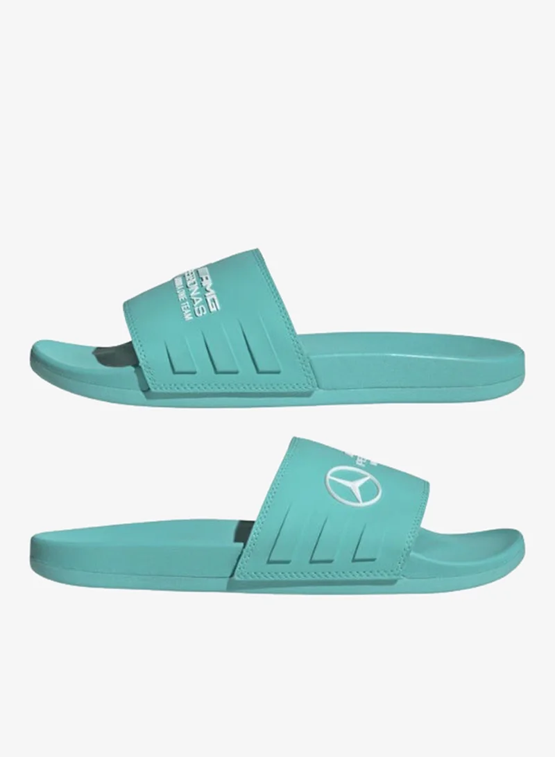 Adidas SEMIRU/FTWWHT/SEMIRU Adilette Comfort Mercedes Amg Petronas Formula One Team Slides  | Best Price UAE