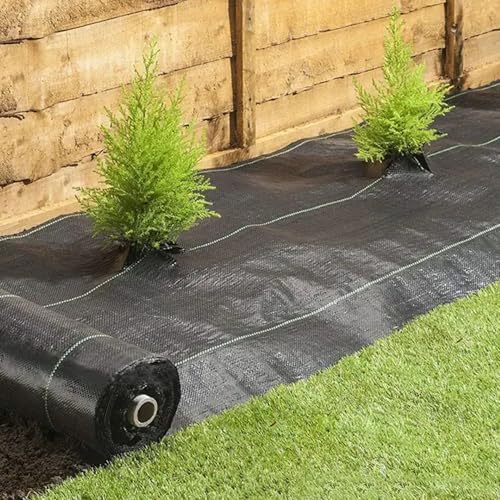 Singhal Premium Weed Mat for Agriculture and Gardening 1x10 Mtr, Weed Block Gardening Mat, Landscape Fabric, Durable Outdoor 3.28 x 32.81 Feet 110 GSM - Image 4