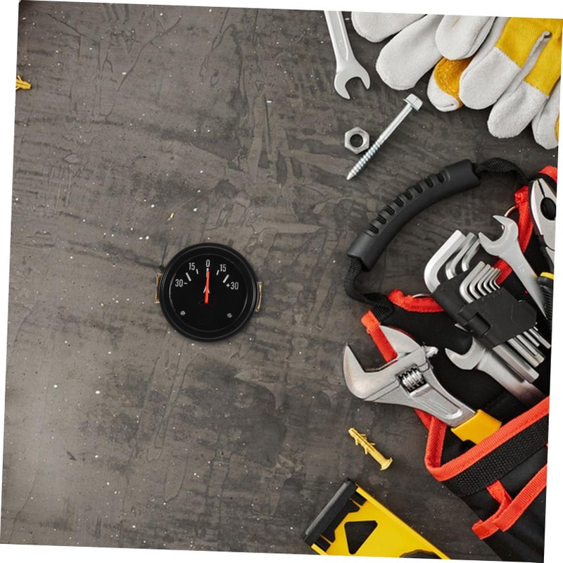 Analog Ammeter For Cars Trucks Tractors Durable Metal Construction Easy Read Display - Image 4