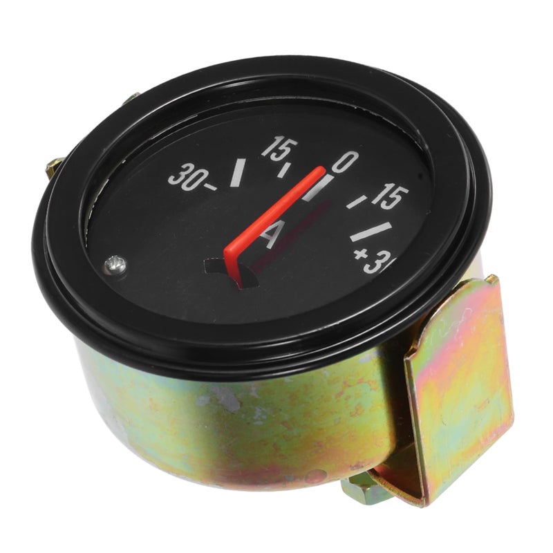 Analog Ammeter For Cars Trucks Tractors Durable Metal Construction Easy Read Display - Image 2