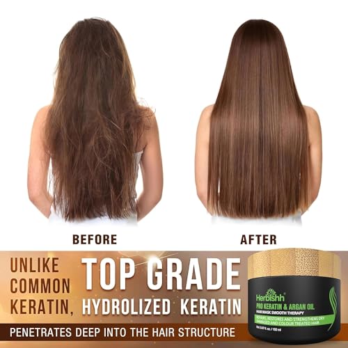 Herbishh Wine Red Hair Dye Shampoo 500ml x2 + Argan Intense Hair Mask, 3-in-1 Hair Color Shampoo for Gray Hair, Ammonia-Free, Long-Lasting Color, For Dry, Frizzy Hair, Men & Women - Image 2