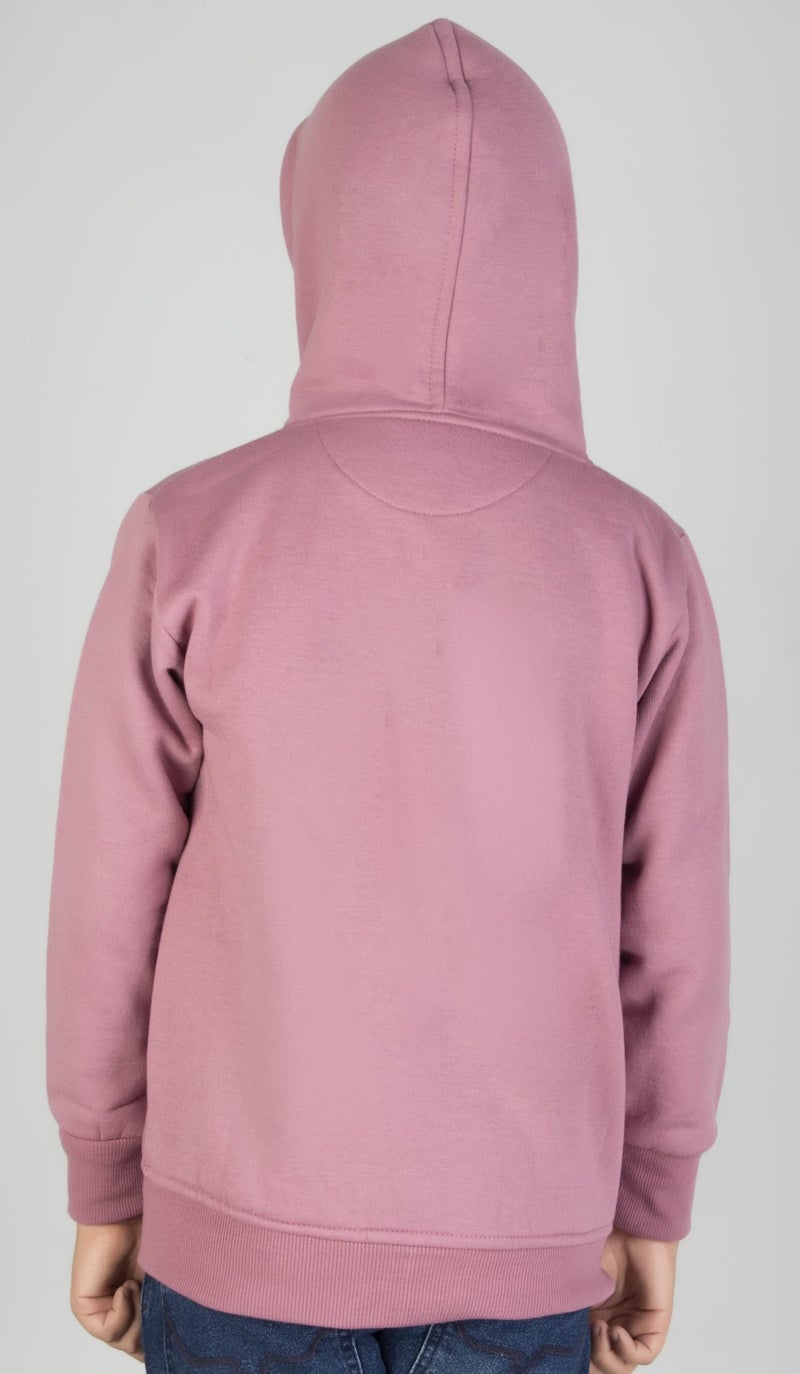 ADBUCKS Boy's Cotton Hooded Sweatshirts (14-15 Years, Onion) - Image 5