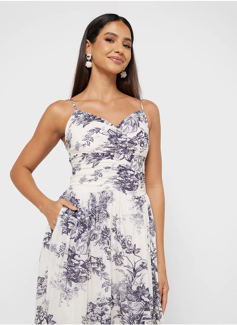 ELLA Floral Print Dress