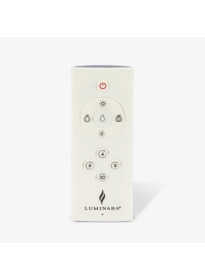 Luminara 10 Features Rechargeable Remote Control On/Off, Timer, Dimmer, Flicker Speed Flameless Candle (USB Type-C Cable Included) - Image 1
