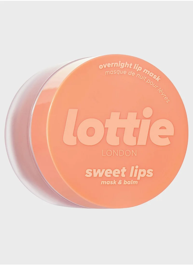 Lottie Sweet Lips Mask & Balm Totally Coco 9g