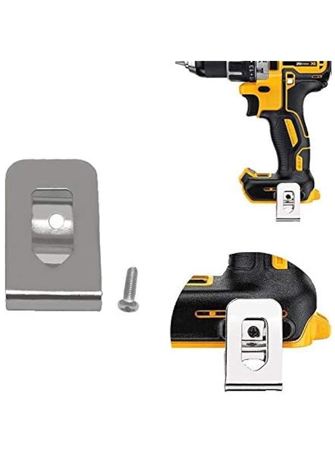 Arabest Replacement Belt Hook Clip for Dewalt N268241 Fit for 20V Power Tools DCD980 DCD985 2Packs  - Image 4