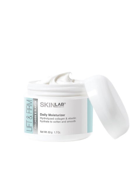 Lift And Firm Daily Moisturizer Hydrolyzed Collagen & Elastin Vitamin C And Vitamin E To Moisturize Soften And Soothe Fine Lines And Wrinkles 1.7 Oz.