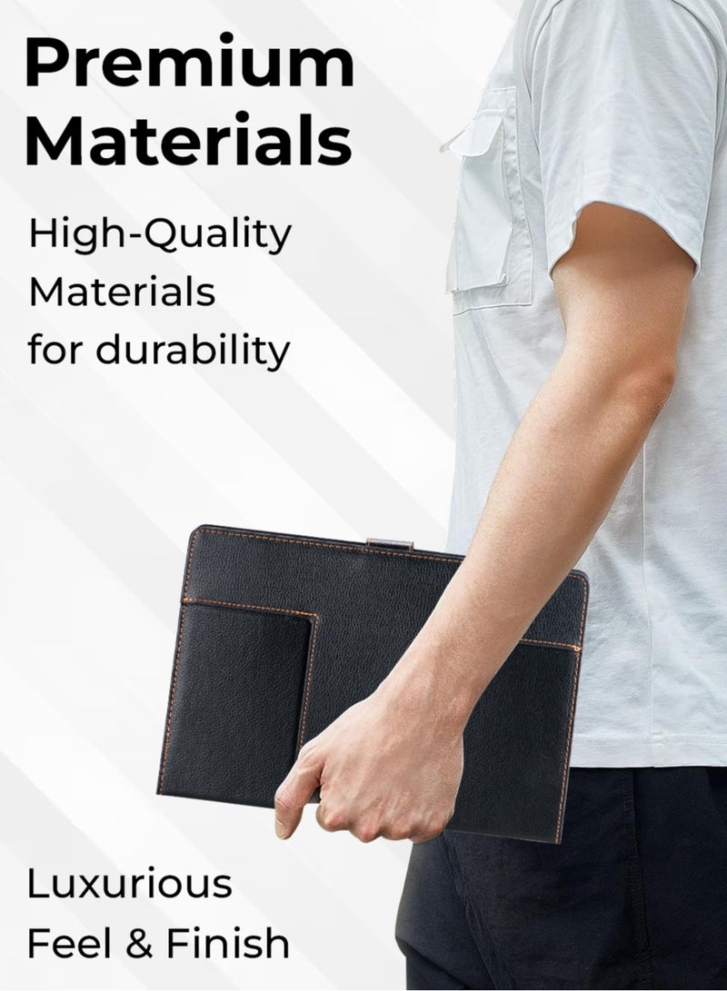 جلاسولوجي حافظة لوحة مفاتيح عالمية من Glassology لأجهزة لوحية مقاس 9-11 بوصة: بلوتوث 5.0/3.0، نطاق 10 أمتار، 3.0-4.2 فولت، تعديل GFSK، بطارية 250 مللي أمبير/ساعة، استخدام لمدة 100 ساعة، عمر افتراضي 3 سنوات، شحن من النوع C - Image 5