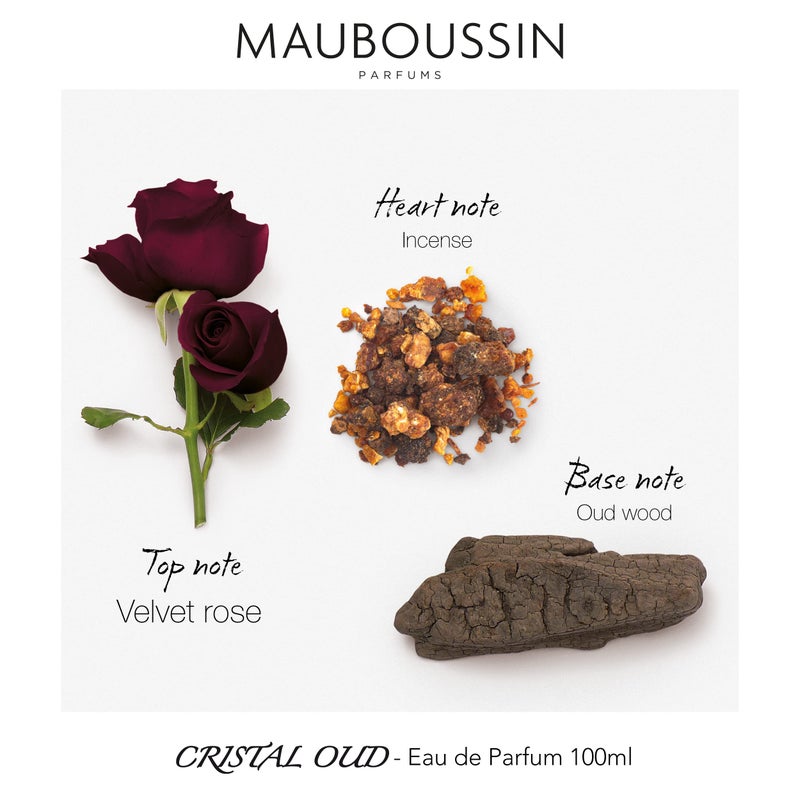 Mauboussin - Pour Lui Cristal Oud 100ml (3.3 Fl Oz) - Eau de Parfum for Men - Oriental Scent - Image 4