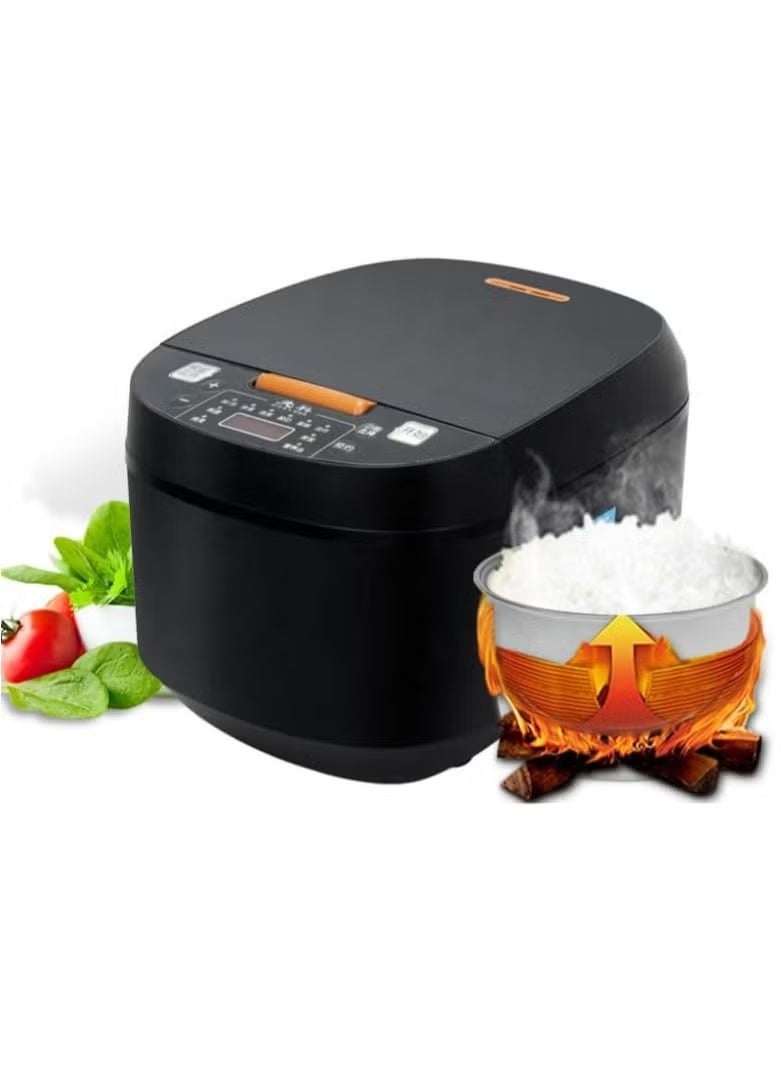 TIGER 5L Electric Rice Cooker Multi-Function Smart Cooker with Fast Heating, One-Touch Operation, Digital Timer, Non-Stick Pot, Keep Warm Setting & Even Heat Technology for Daily Meals - Image 2