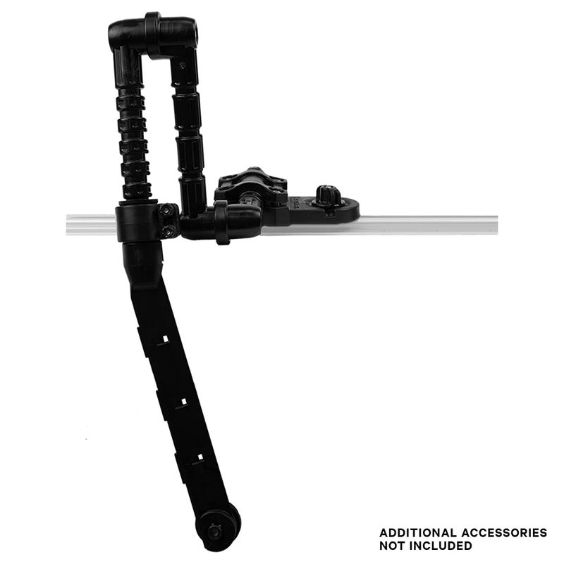 YakAttack Switchblade Transducer Mount | Track Mount Fish Finder Arm for Kayaks | 25.75" Adjustable Deployment Arm | Low Profile & Hydrodynamic | Built for Saltwater Use | Made in USA - Image 3