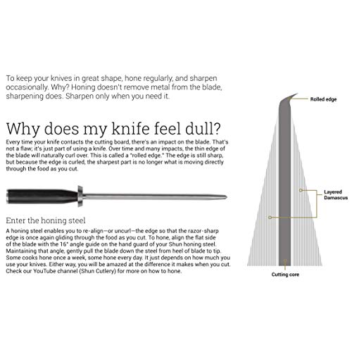 Shun Combined Whetstone Sharpener, 3000 and 6000 Grit Combination Whetstone, Dual Sided Knife Sharpener for Professional and Home Chefs - Image 3