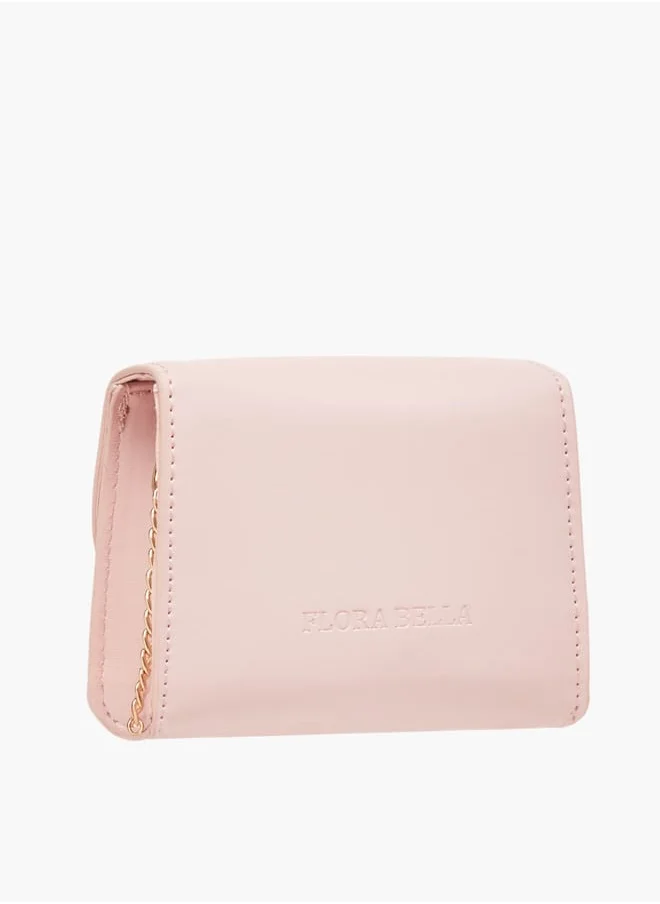 فلورا بيلا من شو إكسبرس Girls Bow Embellished Crossbody Bag With Chain Strap And Button Closure Ramadan Collection
