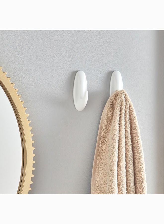 Home Box 3M 2-Piece Command Medium Bath Hook Set 10x18x4 cm - Image 1