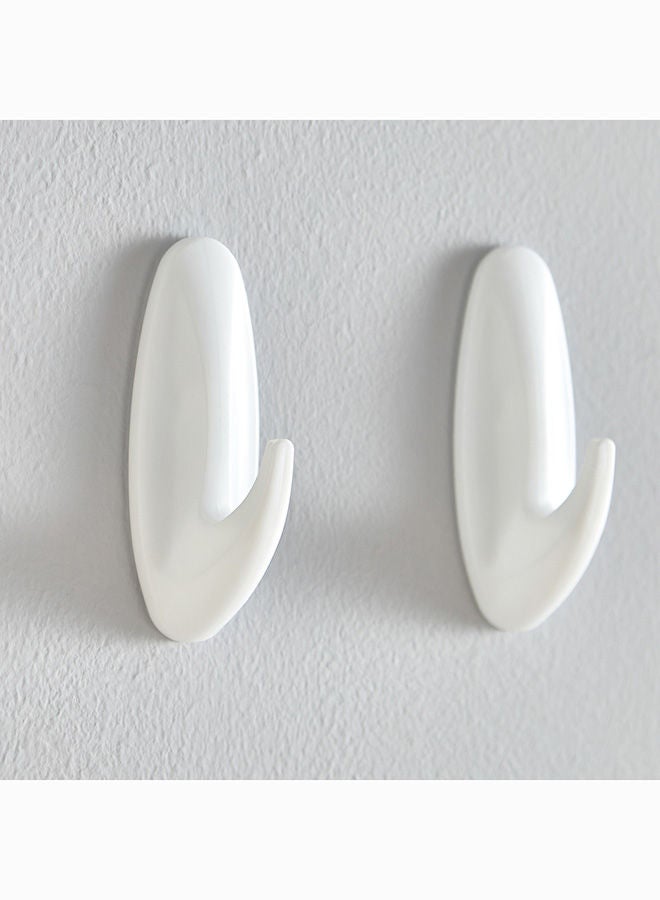 Home Box 3M 2-Piece Command Medium Bath Hook Set 10x18x4 cm - Image 3