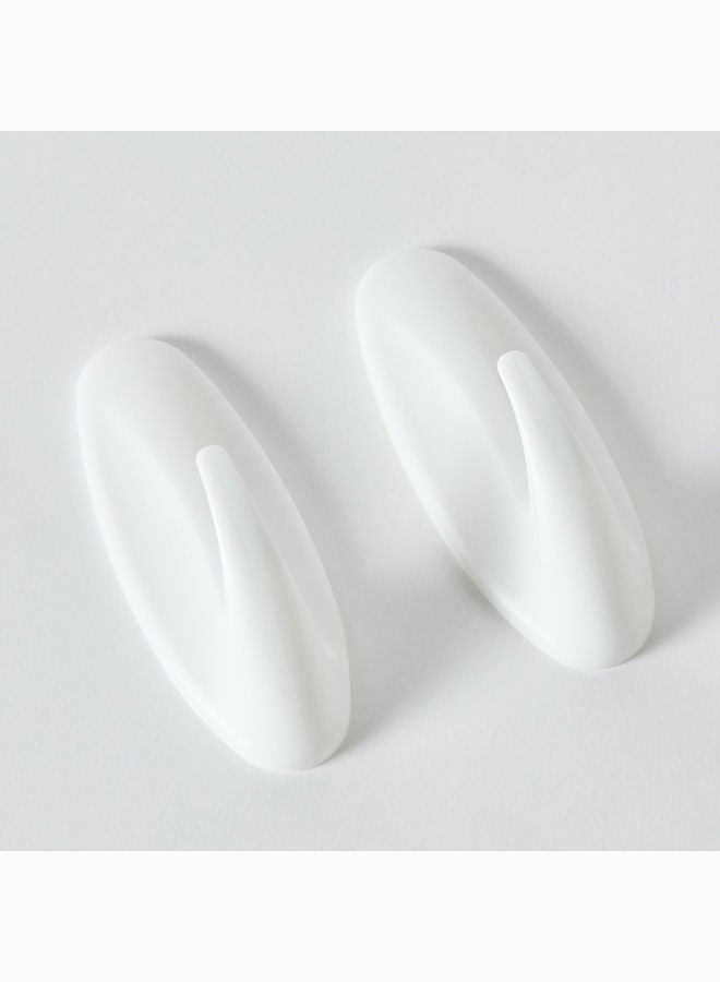 Home Box 3M 2-Piece Command Medium Bath Hook Set 10x18x4 cm - Image 5