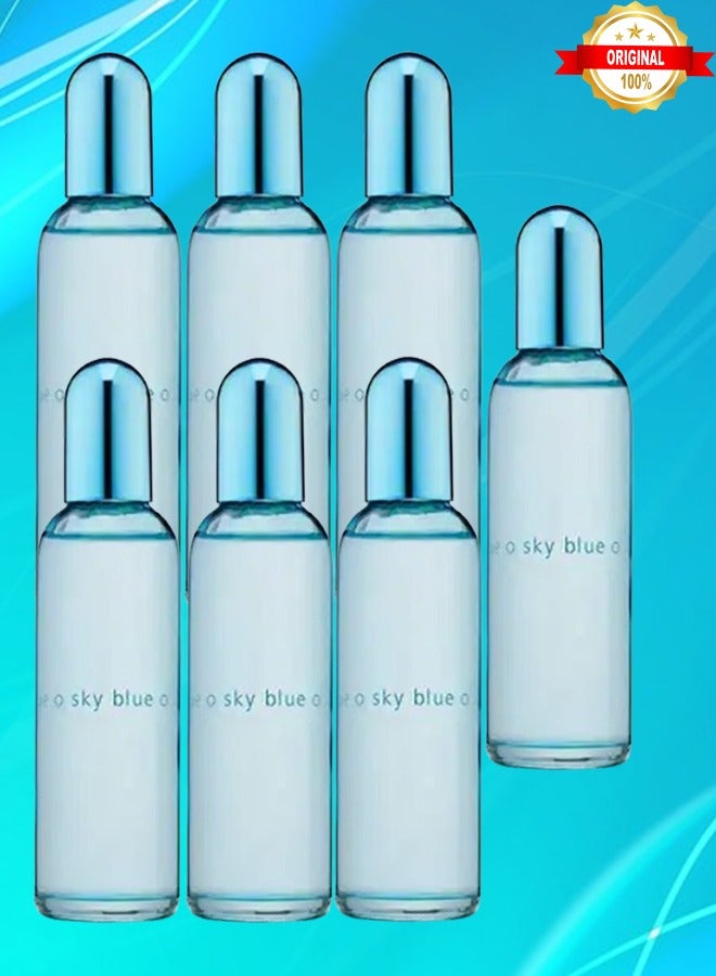 كولر 7 قطع عطر سكاي بلو 90 مل - Image 1