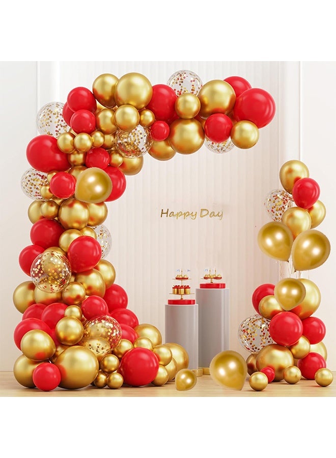 120-pcs Latex Decorative Balloon Arch Garland Set - Perfect for Graduation Baby Shower Wedding Birthday Bachelorette Party Backdrop Decoration - Suitable for Indoor and Outdoor - Image 1
