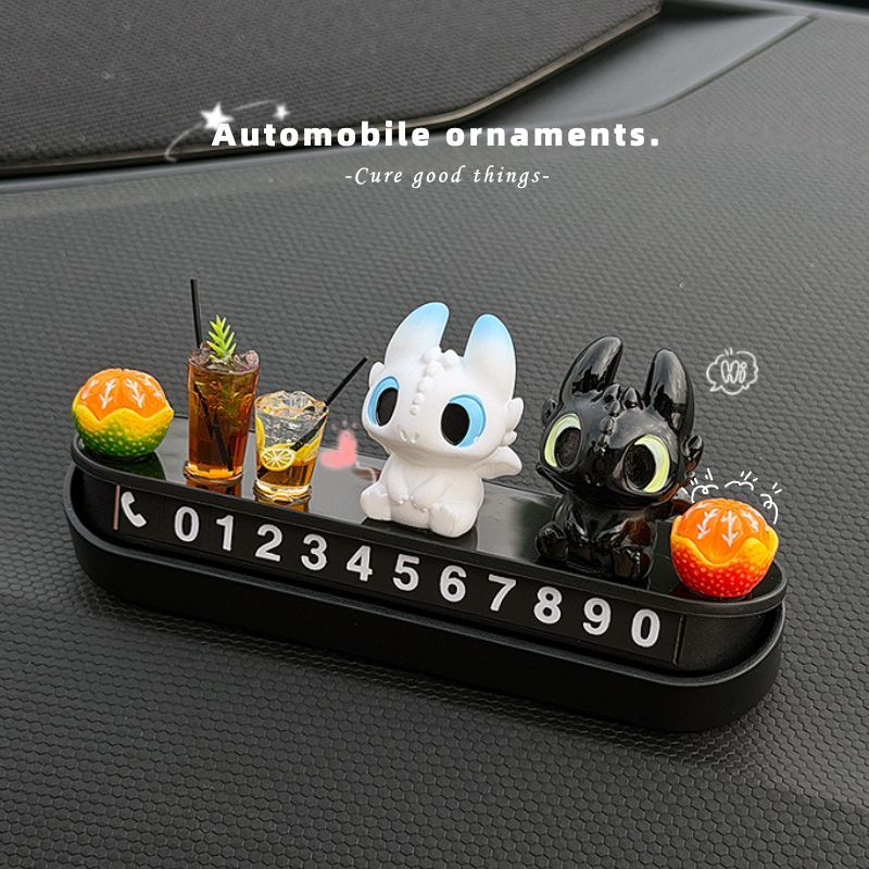 2025 New No-Tooth Temporary Parking Number Plate - Creative Car Decoration