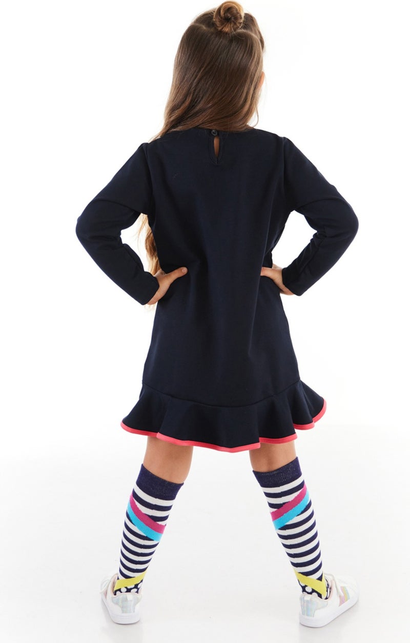 Mshb&G Fringe Girl Dress + Socks  - Image 3