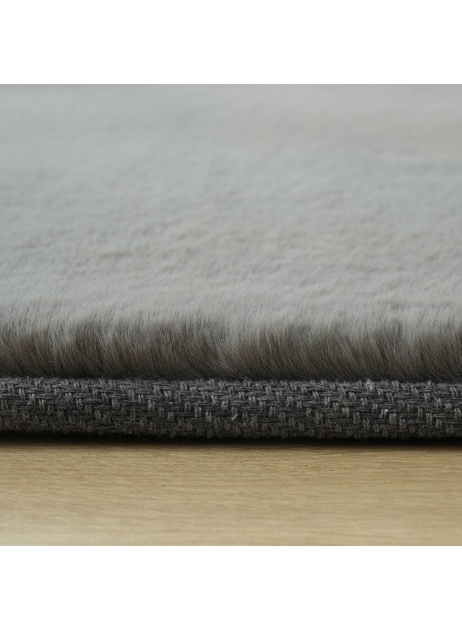 Home Box Faux Rabbit Fur Rug - 60x180 cm - Image 2