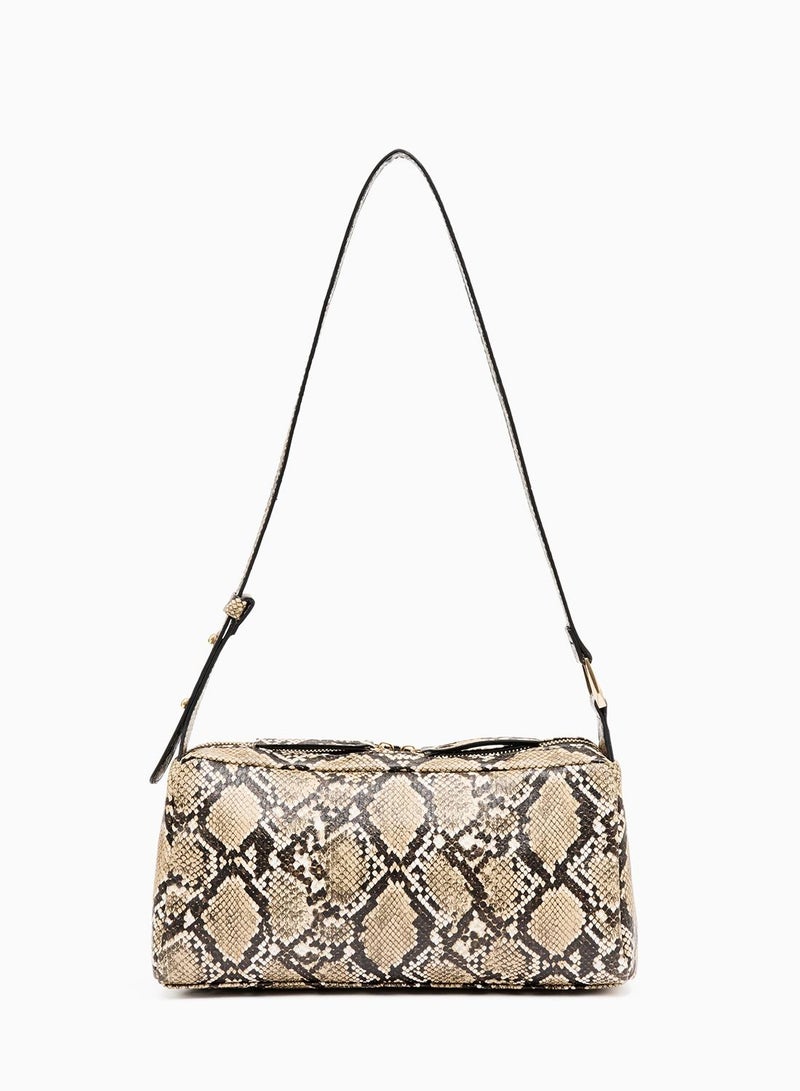 French Connection Short Handle Baguette Bag - Image 1