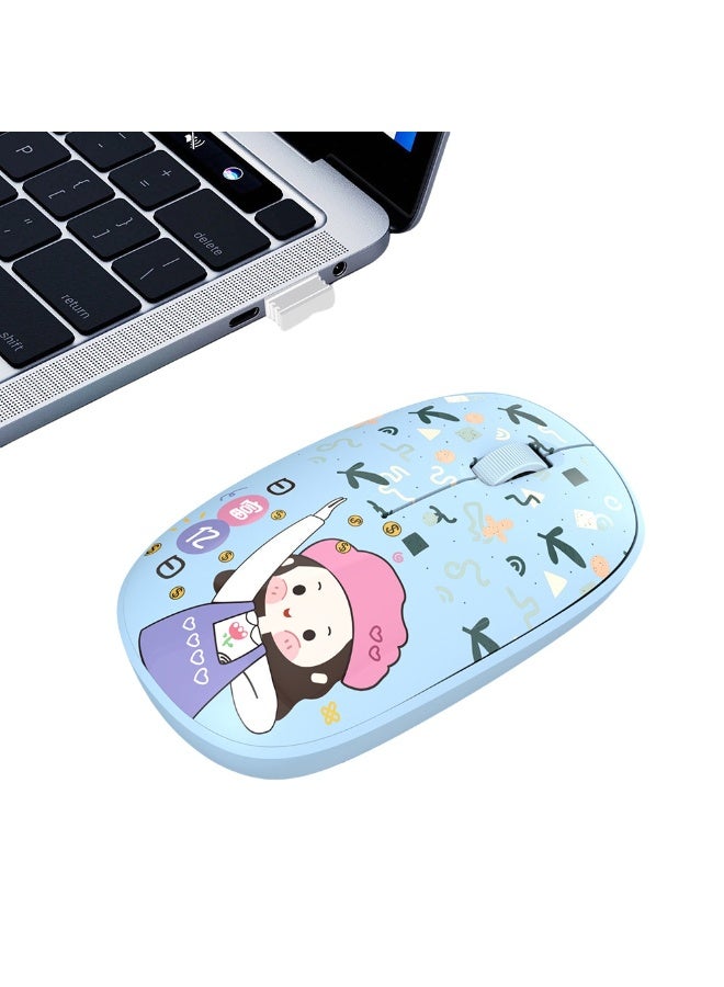 EBMINI New Wireless Bluetooth Charging Silent Mouse