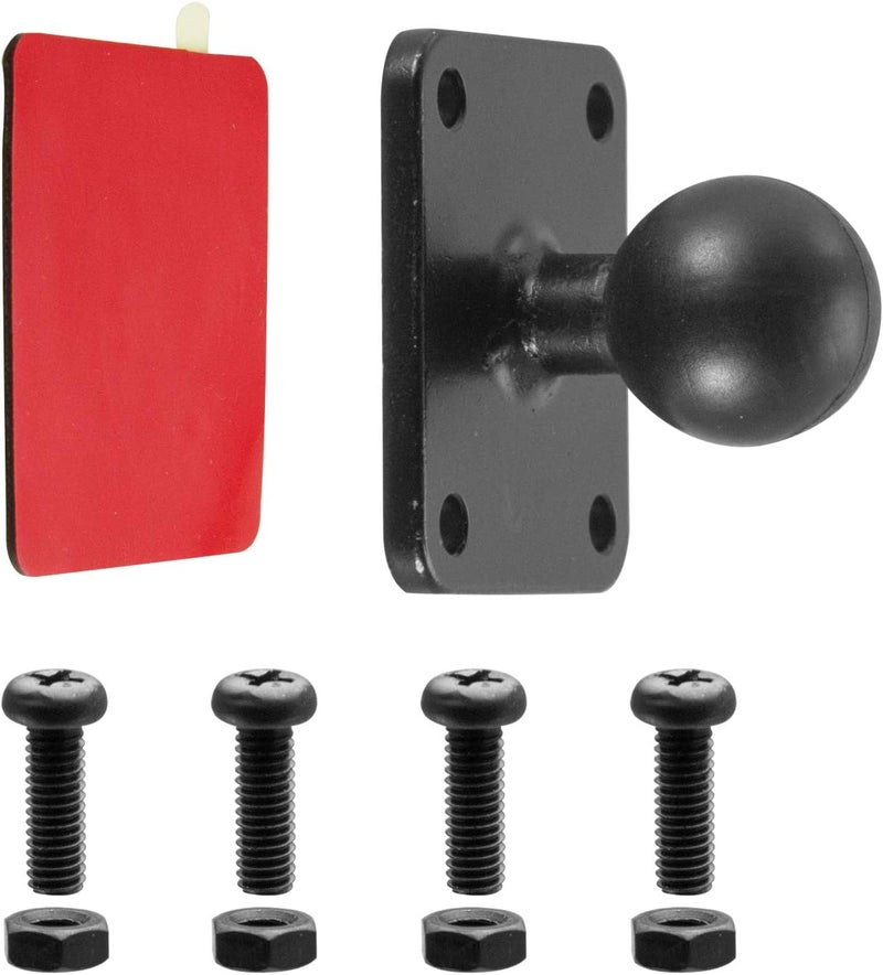 iBOLT 25mm / 1 inch Metal AMPS Adapter Plate for Industry Standard Dual Ball Socket mounting arms - Image 3