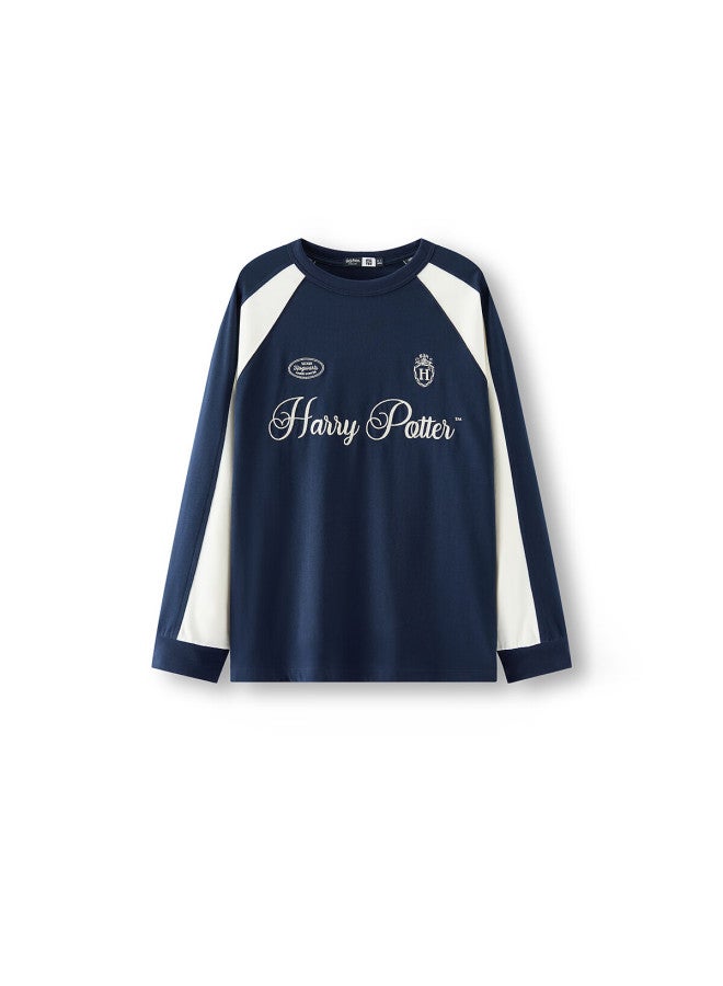 Semir [mall Matching Style], Harry Potter Collaboration Long-sleeve T-shirt For Women, 2025 Oversize Autumn Wear, 101525101010 - Image 3
