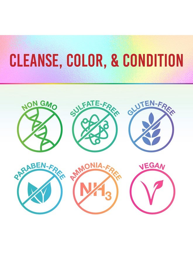 Punky Colour 3-in-1 Color Depositing Hair Cleanser & Conditioner, 8.5 fl oz. (Redilicious) - Image 4