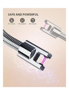 MIRFA 360 Degrees Rechargeable Candle Lighter - Silver  - Image 5