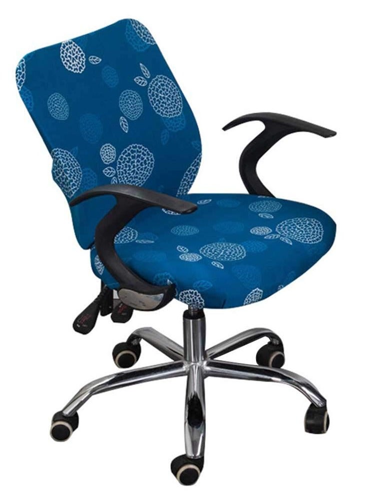 SOLARAE Universal Stretchable Computer Office Chair Cover - Modern Slipcover for Rotating Chairs, Removable and Easy to Clean, Perfect for a Simplistic Style Upgrade. - Image 1