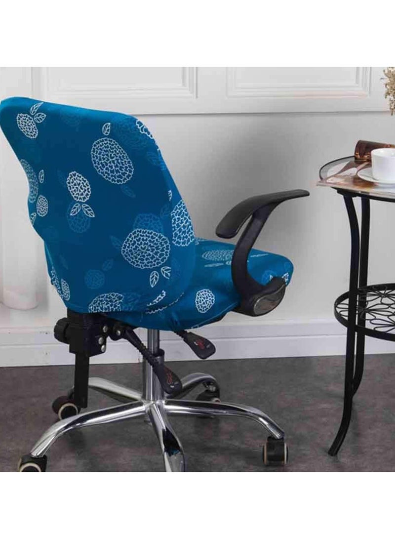 SOLARAE Universal Stretchable Computer Office Chair Cover - Modern Slipcover for Rotating Chairs, Removable and Easy to Clean, Perfect for a Simplistic Style Upgrade. - Image 3