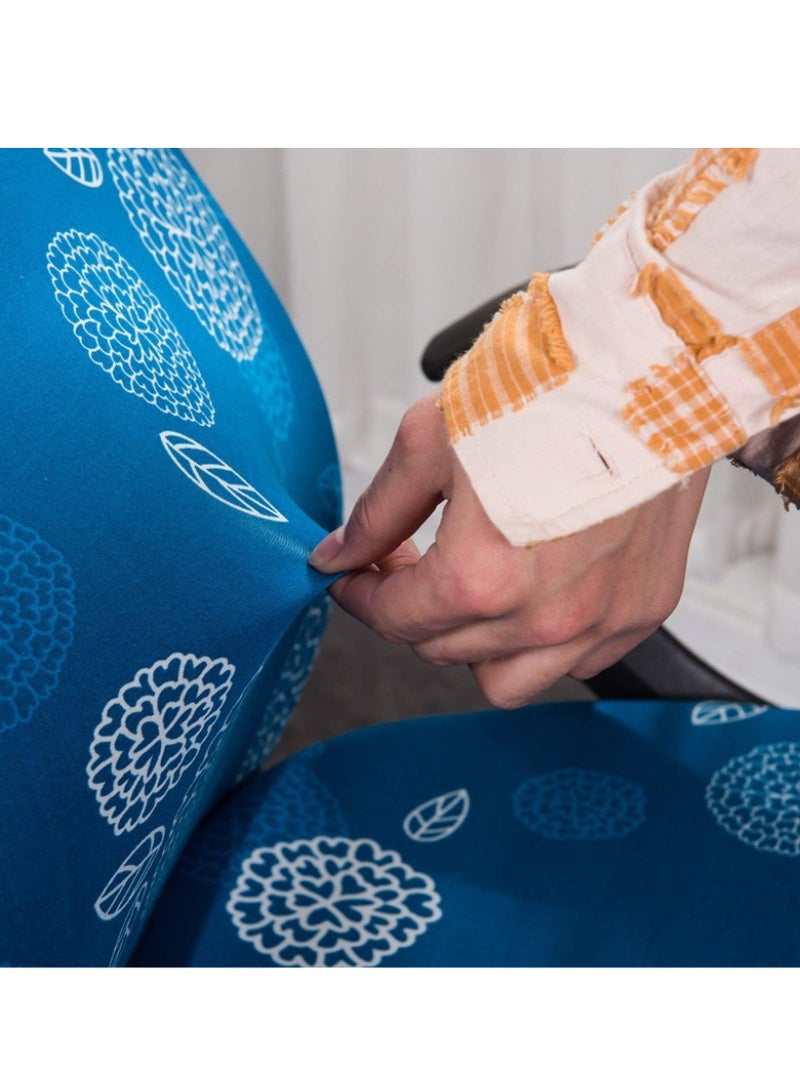SOLARAE Universal Stretchable Computer Office Chair Cover - Modern Slipcover for Rotating Chairs, Removable and Easy to Clean, Perfect for a Simplistic Style Upgrade. - Image 4