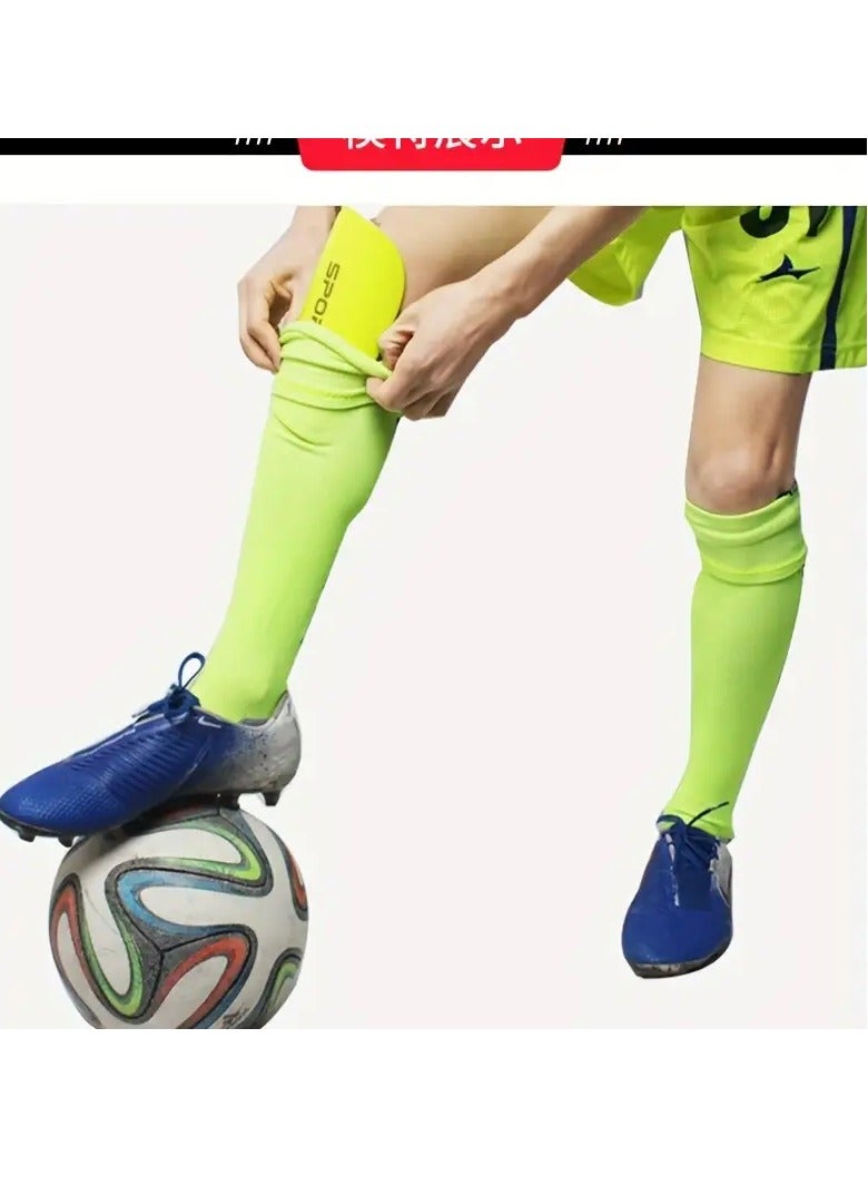 Spall 1pair Protective Soccer Shin Guards for Adults and Students - Reduce Injuries and Shock with Shin Pads for Football Training - Image 2
