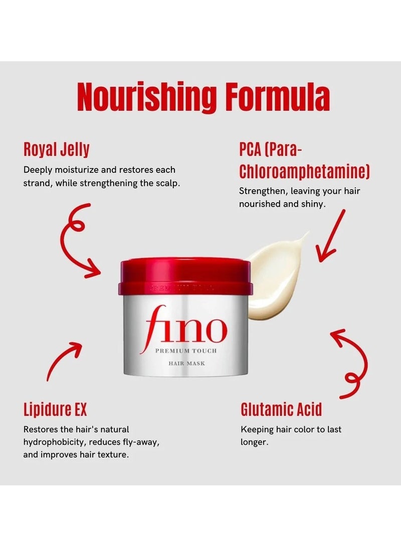 Fino Premium Touch Hair Mask - 230g - Image 3