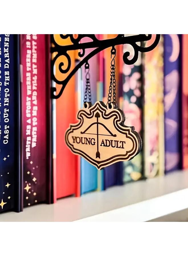 Halloween Themed Dark Romance Sword Model Metal Book Nook Unique Bookshelf Decor - Image 5