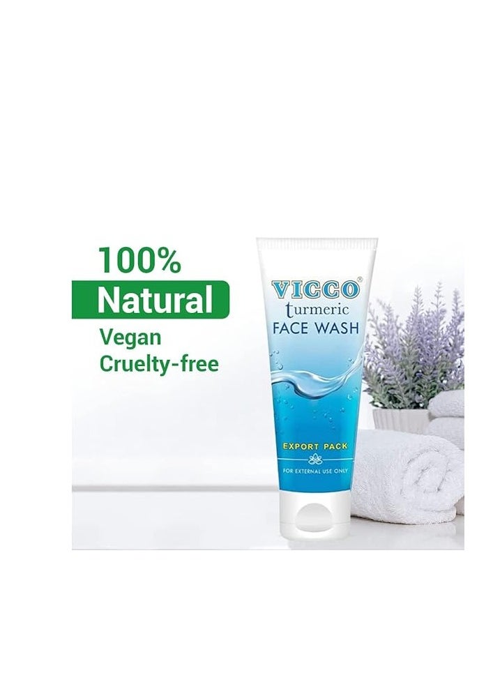 VICCO VICCO turmeric face wash 70gm  - Image 4