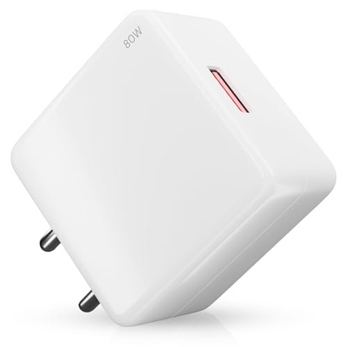 AILKIN Original 80W Ultra Fast Charger Adapter Only-True 80W PD Charging, Unleash True Power for OnePlus 12/12R/11/11R/10/10R, Nord CE 3 Lite 5G, Nord 2T 5G, Nord CE 2 Lite 5G, Nord 5G - Image 1