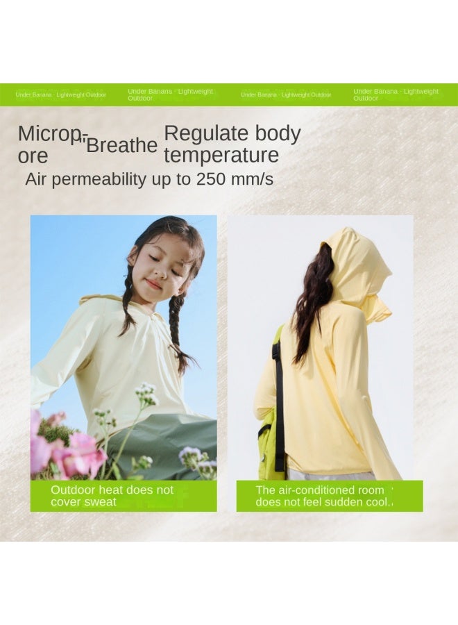 QUICK Dry & Breathable】kids Outdoor Sun Protection Jacket, Boys And Girls Air-conditioning Coat With Upf 100+ - Image 3