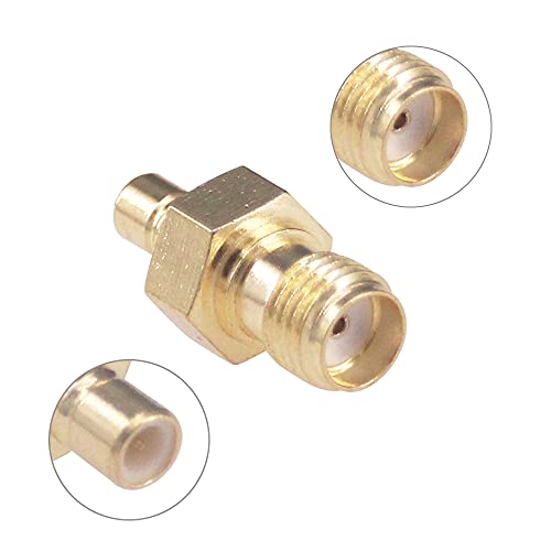 RFaha 4pcs SMA to SMB Coax Connector SMA Male/Female to SMB M/F RF Coaxial Adapter Kit(F110-4) - Image 4