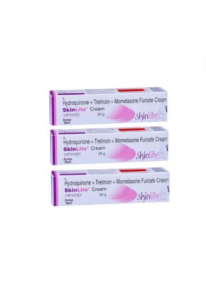 SKINLITE كريم وجه سكنلايت لتفتيح البشرة والتصبغ 25 جرام لكل واحدة - 3 قطع - Image 1