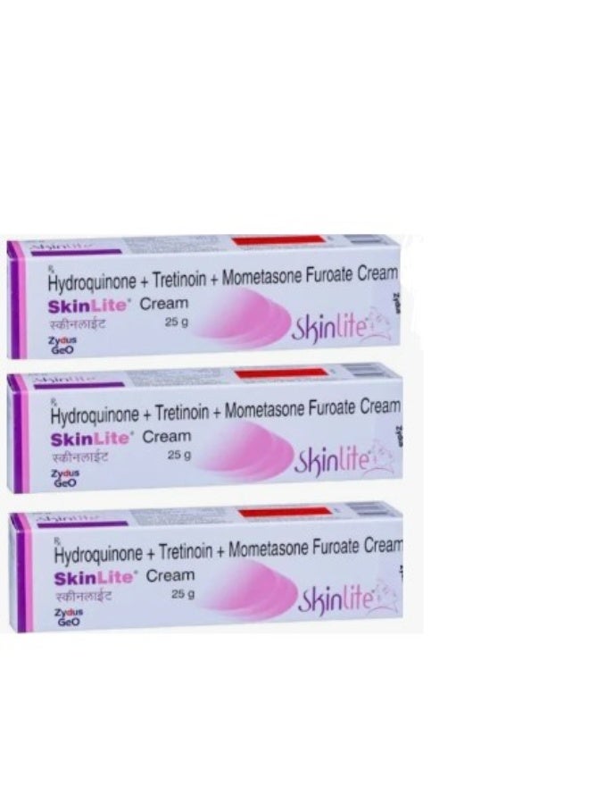 SKINLITE كريم وجه سكنلايت لتفتيح البشرة والتصبغ 25 جرام لكل واحدة - 3 قطع - Image 2