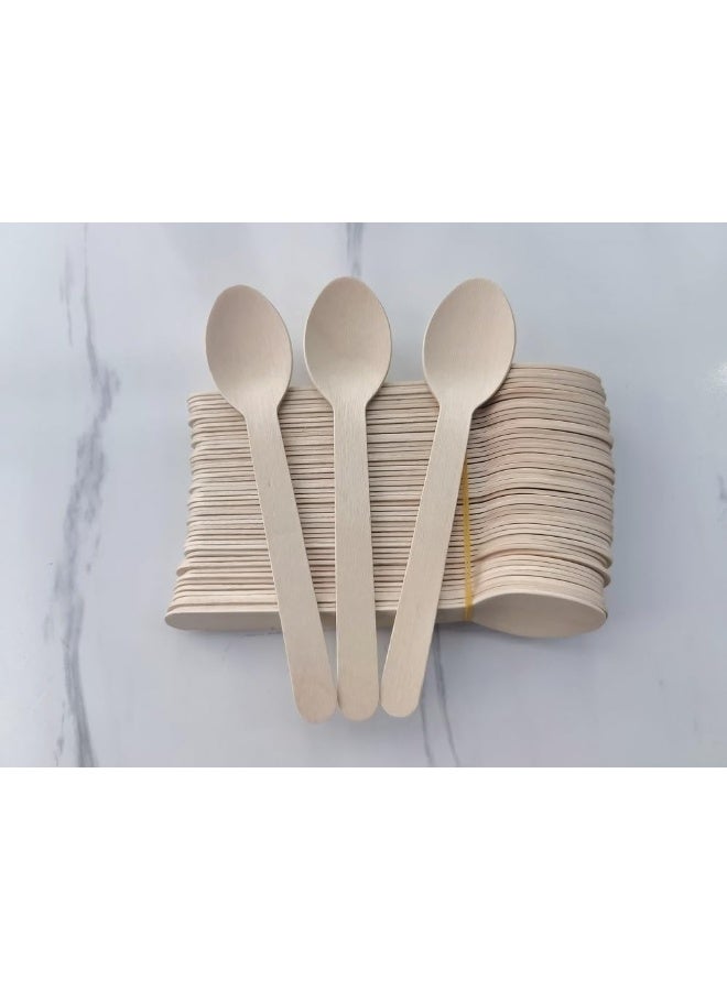 SERVEWELL Harmony 140mm Birch spoon 50pcs/set - Image 5