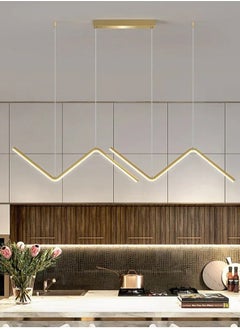 LOOPITYS 90CM - Three color temperature - Modern luxury - Restaurant pendant light, bedroom pendant light, 120cm height adjustable,chandelier  - Image 1