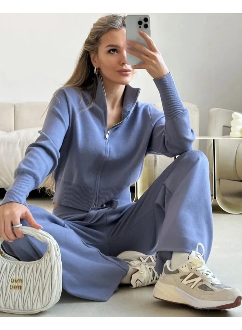 KUYING New Fashionable Casual Cardigan Set - Image 1