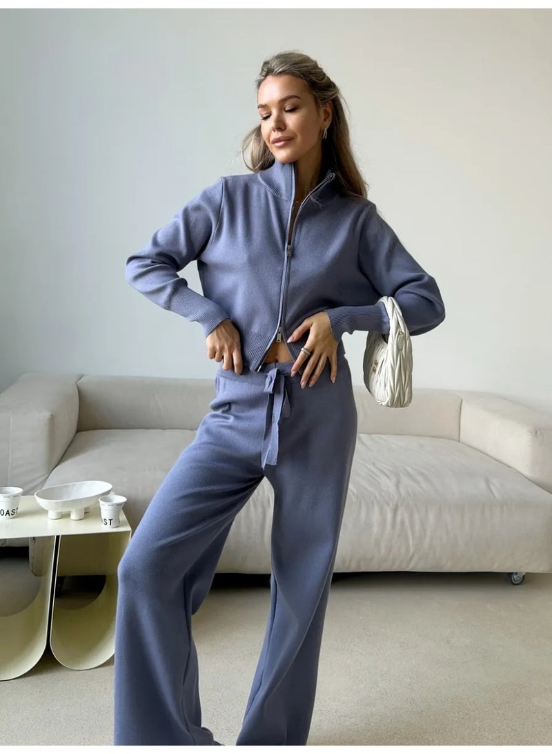 KUYING New Fashionable Casual Cardigan Set - Image 5