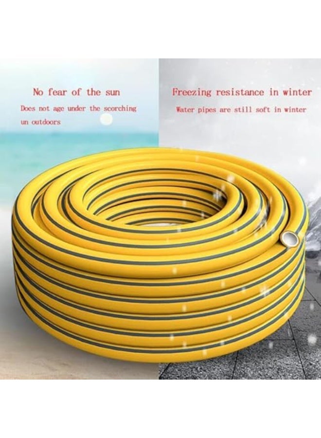 Garden Hose, 30-Meter Thick Hose, Durable Hose,  Household High-Pressure Water Gun Head, Car Wash Adjustable Nozzle, Powerful Water Spray, Suitable for Watering Lawns, Gardens and Patios, Outdoor Cleaning (30M) - Image 5